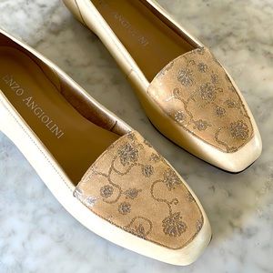 Enzo Angiolini slip on leather loafers